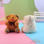 Porte-clé en peluche ours pour collectionneurs