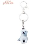 Porte-clé ours, accessoire pratique et adorable
