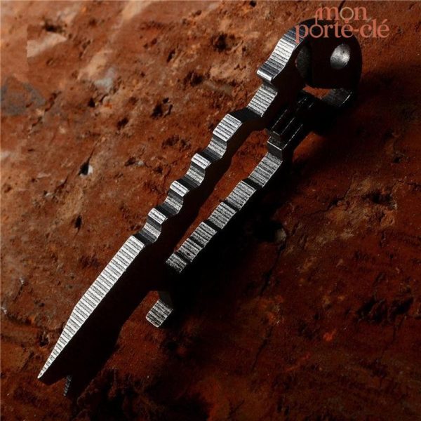 Porte-clé robuste avec fonctions variées