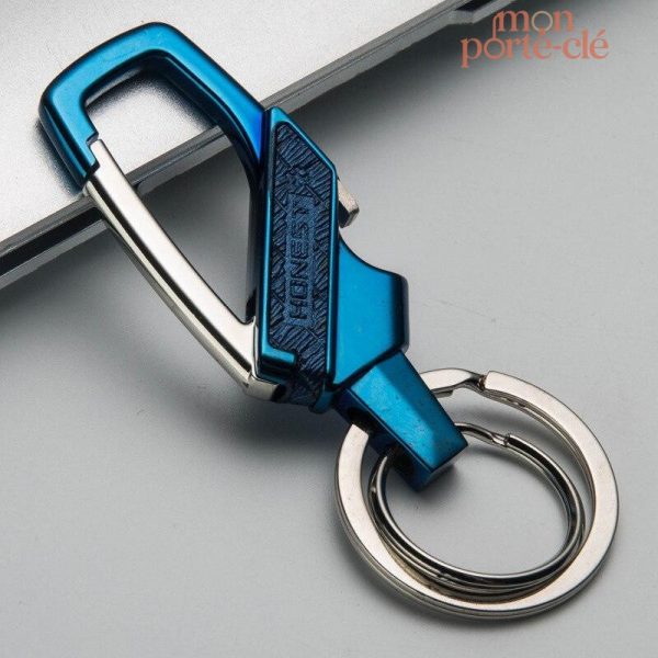Porte-clé multifonction en acier inoxydable