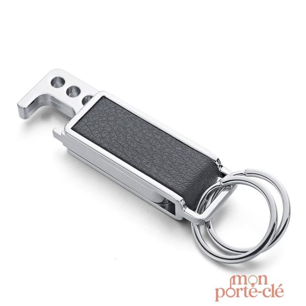 Ouvre-Bouteille Élégant en Acier Inoxydable