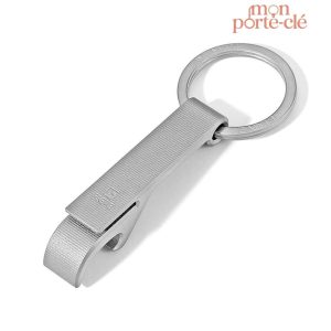 Porte-clé décapsuleur titane