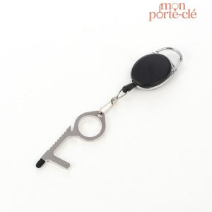 Porte-Clé Multifonction en acier résistant