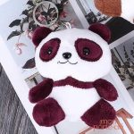 Porte-clé en forme de panda roux