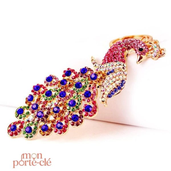 Porte-Clé Original Paon