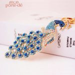 Porte-Clé Paon unique