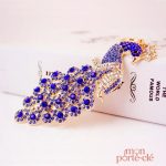 Porte-Clé Original en métal Paon