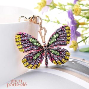 Porte-clé design papillon original