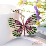 Porte-clé papillon léger et pratique