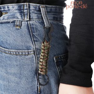 Porte-Clé en Paracorde robuste et pratique