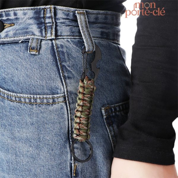 Porte-Clé en Paracorde robuste et pratique