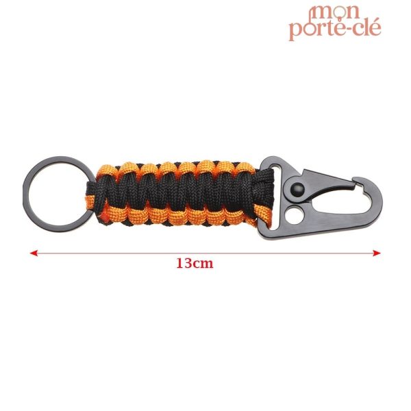 Porte-Clé Paracorde pour les aventuriers