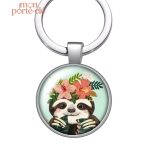 Porte-clé paresseux mignon pour les amoureux des animaux