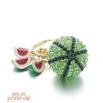 Porte-Clé Original en Forme de Pastèque Fraîche