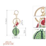 Porte-Clé Pastèque : Un Accessoire à Croquer