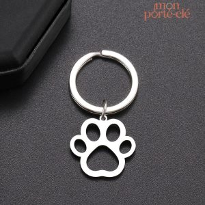 Accessoire porte-clé patte de chien, cadeau idéal pour les propriétaires