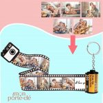 Porte-clé photo pellicule