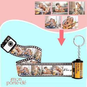 Porte-clé photo pellicule