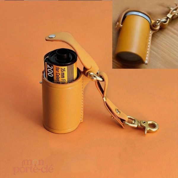 Porte-clé photo rétro en pellicule