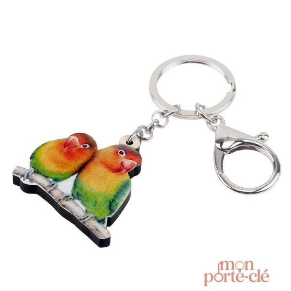Accessoire pratique en forme de perroquet pour clés et sacs