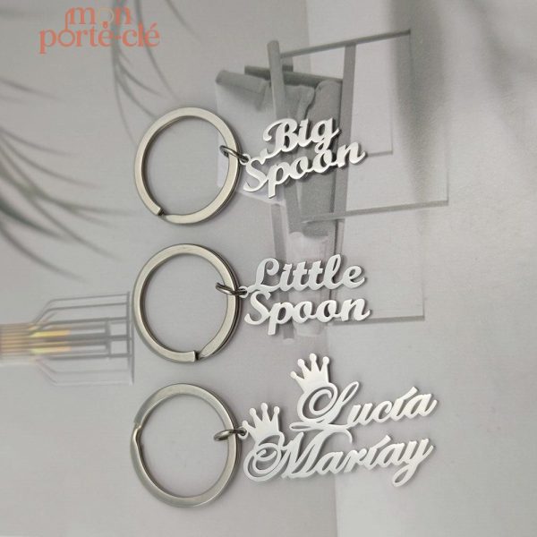 Porte-Clé Personnalisé 3D