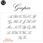 Porte-Clé 3D personnalisé pour couples