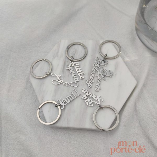 Porte-Clé Unique en 3D