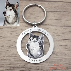 Accessoire de porte-clé avec animaux