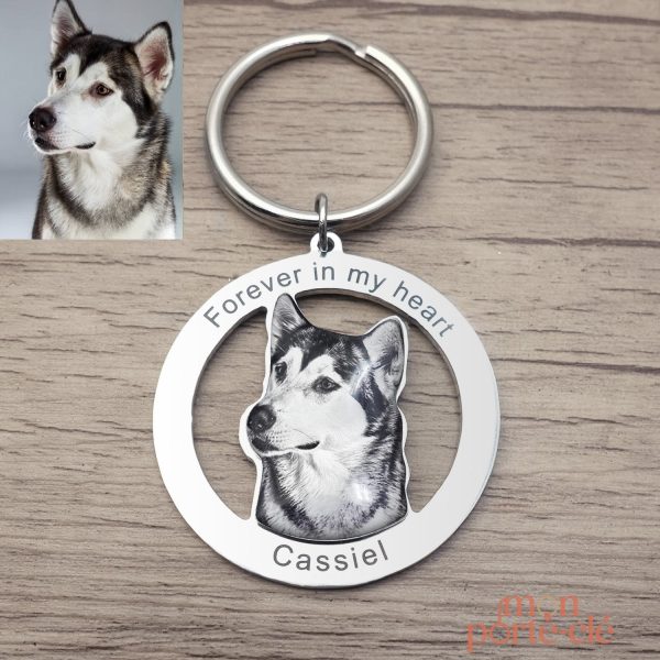 Accessoire de porte-clé avec animaux