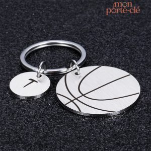 Porte-clé basket personnalisé avec design unique