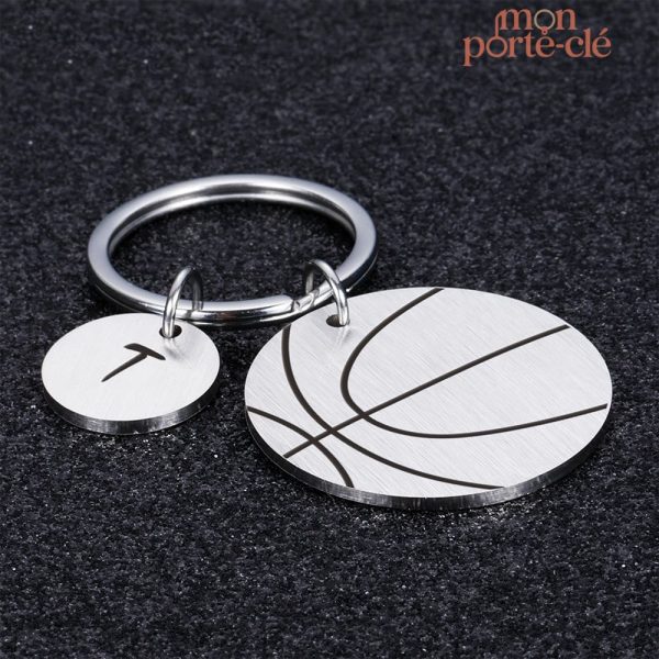 Porte-clé basket personnalisé avec design unique