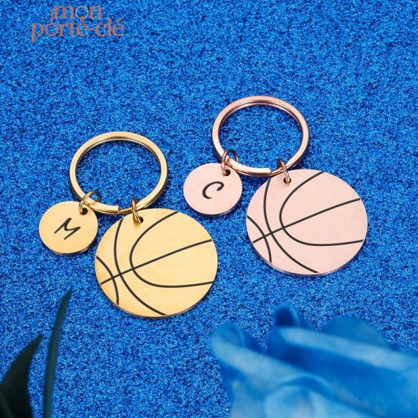 Porte-clé design basket, pratique et tendance