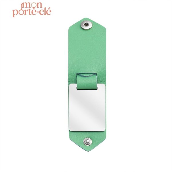 Porte-clé en cuir sur mesure avec photo