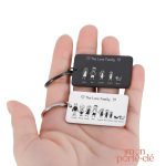 Porte-clé familial avec gravure personnalisée