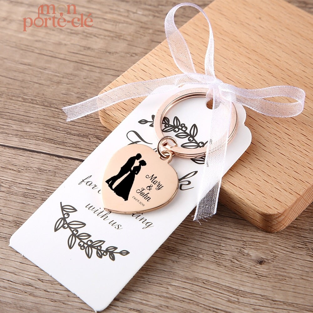 Porte-Clé Personnalisé Mariage