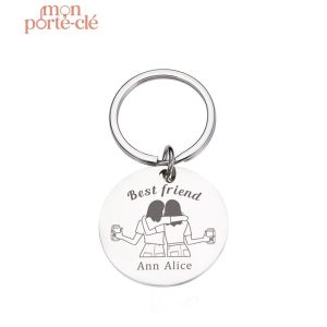 Cadeau porte-clé personnalisé amitié