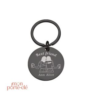 Porte-clé pour célébrer une amitié spéciale