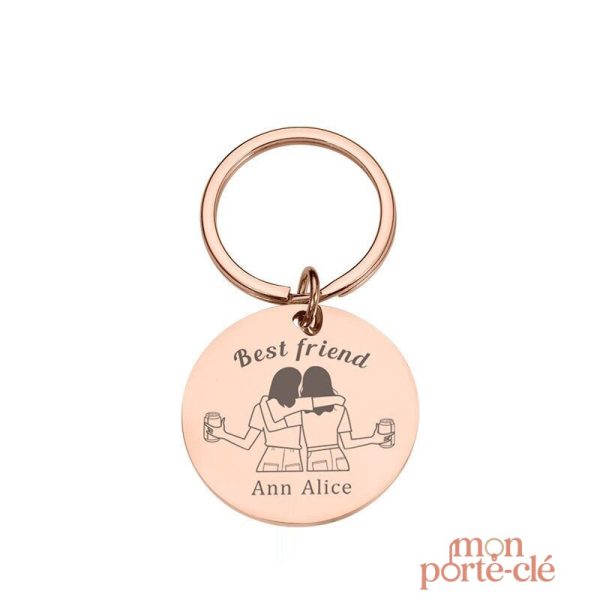Porte-clé tendance pour amies proches