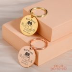 Porte-clé souvenir amitié inoubliable