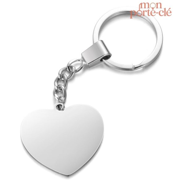 Porte-clé photo créatif et texte unique