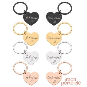 Porte-Clé Unique pour la Saint Valentin
