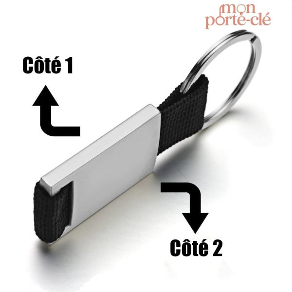 Porte-clé gravé, cadeau original et personnel
