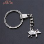 Porte-clé cochon mignon en forme de petit cochon