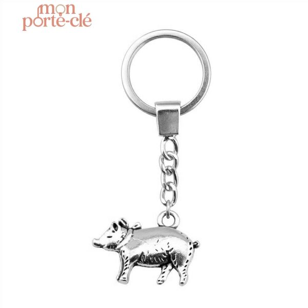 Porte-clé Petit Cochon, accessoire tendance et ludique