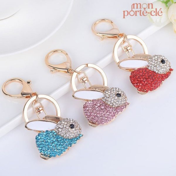 Porte-clé Lapin, un cadeau parfait pour les amoureux des animaux