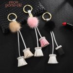 Porte-Clé Pompon pour un accessoire pratique