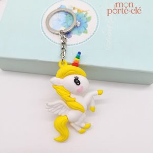 Porte-clé licorne pour les amoureux des animaux