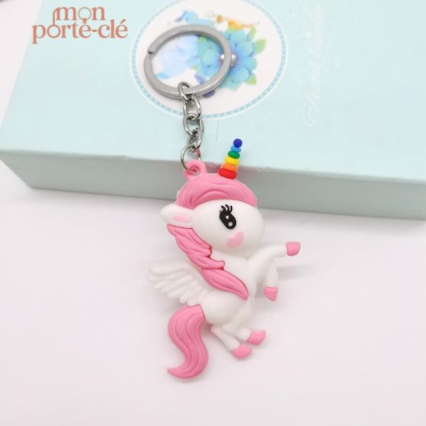 Porte-clé fantaisie petite licorne