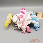 Porte-clé licorne, accessoire tendance et fun