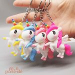 Porte-clé licorne, accessoire pratique et stylé